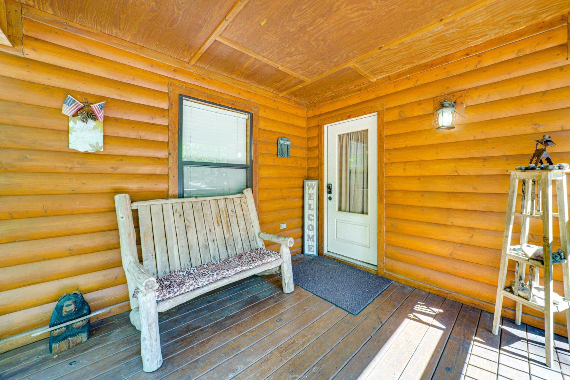 Broken Bow Rental Cabin With Hot Tub And Bar Buitenkant foto