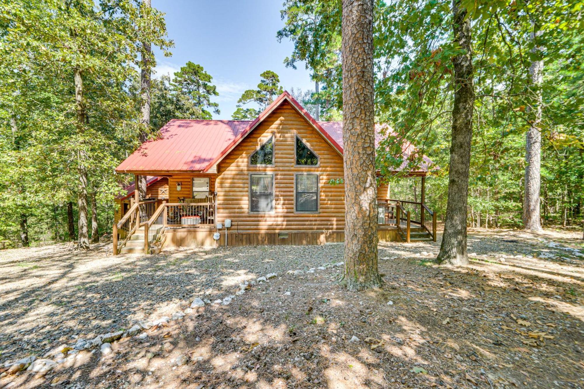 Broken Bow Rental Cabin With Hot Tub And Bar Buitenkant foto